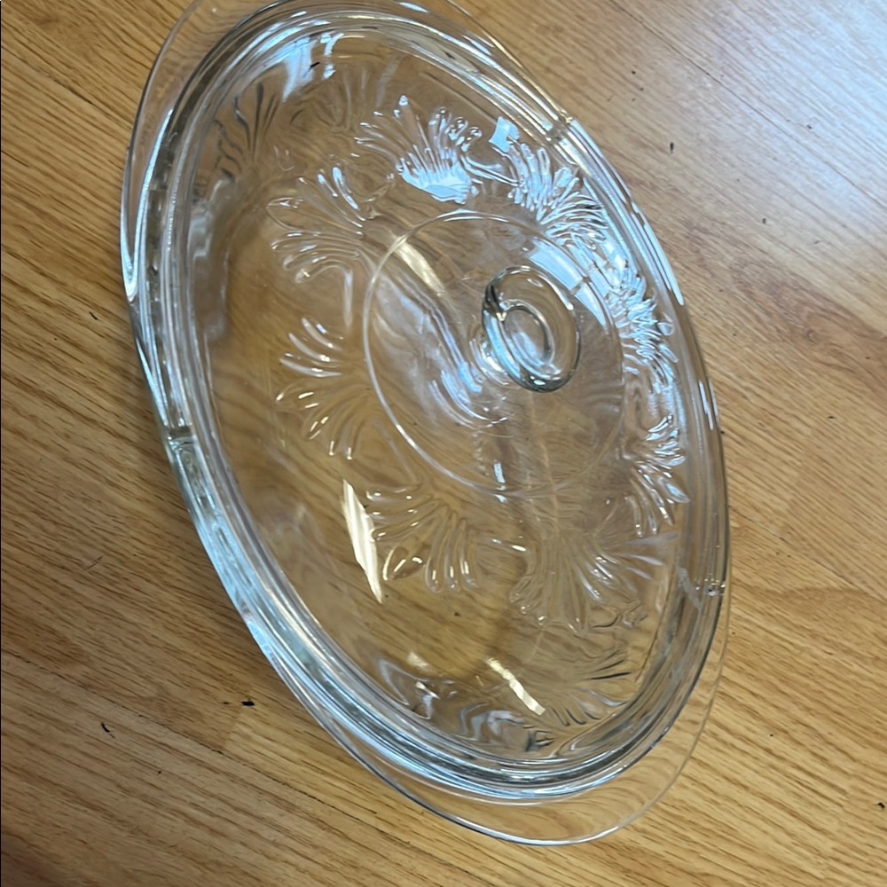 Elegant Clear Glass oven proof bakeware
